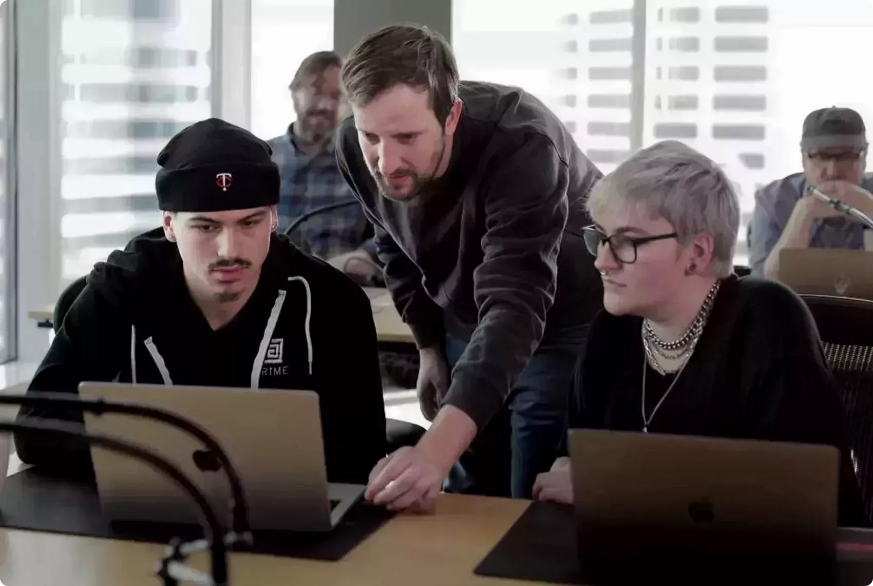 Brian drinking a beer